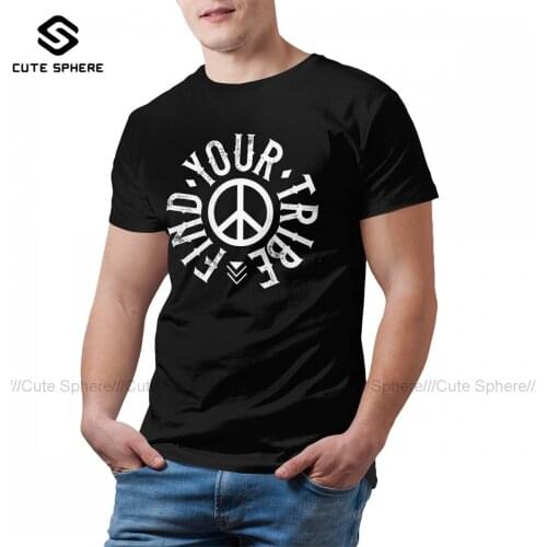 Hippie Tee Shirt Casual Short Sleeve Cotton T Shirt Classic Printed T-Shirt 5xl Men