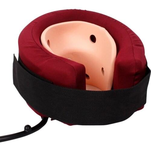 Treatment of cervical vertebra neck inflatable cervical vertebra tractor belt neck support nylon buckle detachable catheter