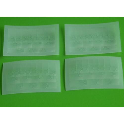 Optical Plastic PIR Human Infrared Induction Fresnel Lens Focal Length Far Sensing Distance 10PCS