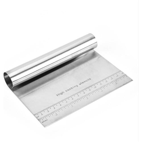 Stainless Steel Cake Cutter Cake Smooth Cream Spatula Baking Pastry Tool Dough Scraper Kitchen Butter Knife Cake Decoration Tool