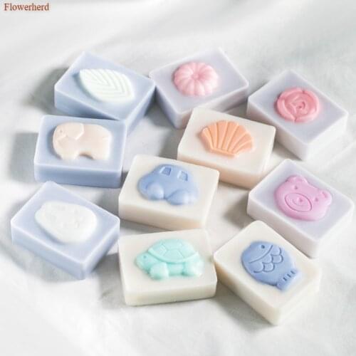 Twelve-cavity 3d Animals Handmade Soap Silicone Mold DIY Chocolate Cake Mold Soap Molds for Soap Making Baby Soap Mold