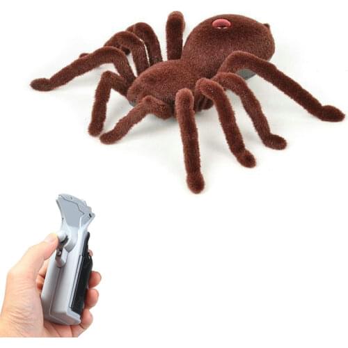 Brand New High Quality Halloween Remote Control 11 2CH Infrared Realistic RC Spider Toy Prank Gift