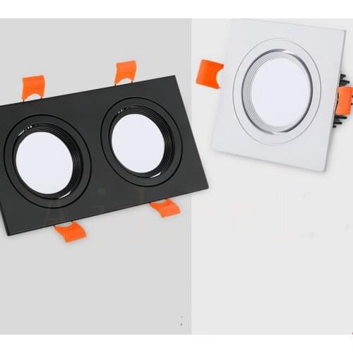 LED Downlight Square Dimmable light cob Ceiling Spot Light 5w 7w 10w 15w 20w AC85-265V ceiling recessed Lights Indoor Lighting