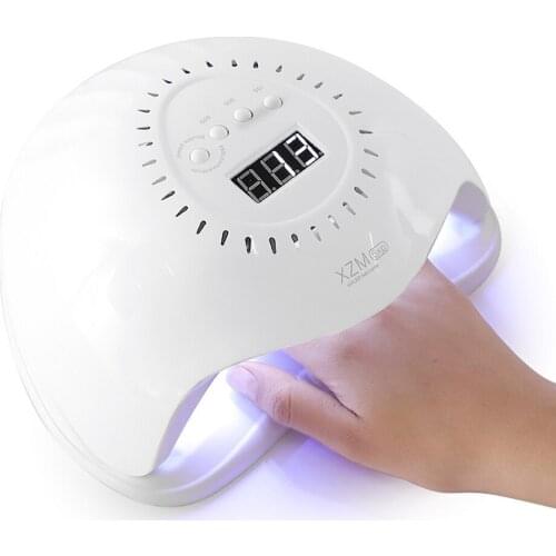 168W Nail Dryer LED Nail Lamp UV Lamp for Curing All Gel Nail Polish With Motion Sensing Manicure Pedicure Salon Tool