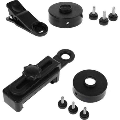 Universal Binocular Monocular Telescope Clip Mount Bracket Smart Phone Holder Adapter for Width 5.5-8cm
