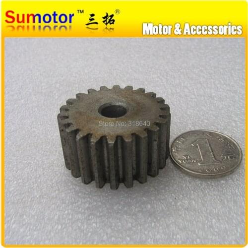 Spur Gear 1.5M 22T 22 Teeth Mod 1.5 Width 18mm Bore not large than 8.3mm Right teeth 45# steel CNC robot gear rack transmission