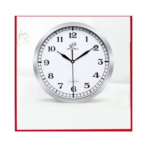 12 inch Silver Smart Wall Clock Wifi connection Controller Analog clock Automatic adjustment time