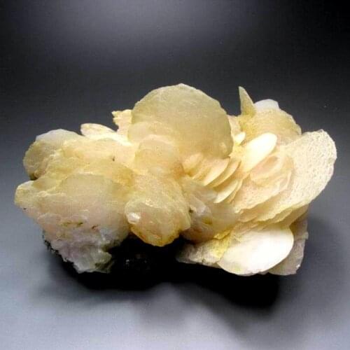 2122g Light Pink Calcite Cluster on Matrix - crystals and stones healing Mineral specimen Home Decor feng shui decoration