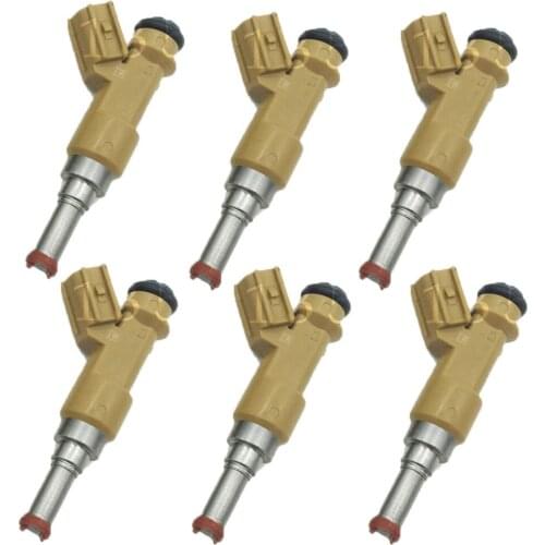 6PCS 100% original NEW Fuel Injector For TOYOTA Land Cruiser Prado OEM:23250-31100 23209-31100 2325031100 2320931100