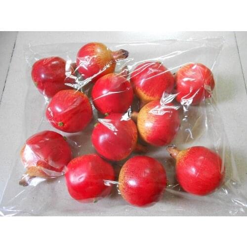 8cm yellow lemon Simulation fruit Mini Fruit model simulation fruit vegetable set fake fruit decorative accessories