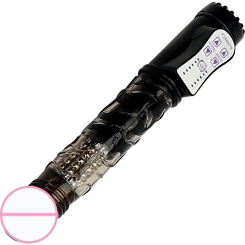 Automatic Rotative Beads Dildos For Women Vibrators Anal Plug G Spot Massager Erotic Machine Sex Toys Female Masturbator Shop