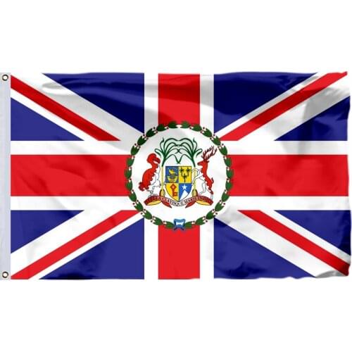 British Governor wool Flag 150X90cm (3x5FT) 120g 100D Polyester Double Stitched High Quality Banner Free Shipping