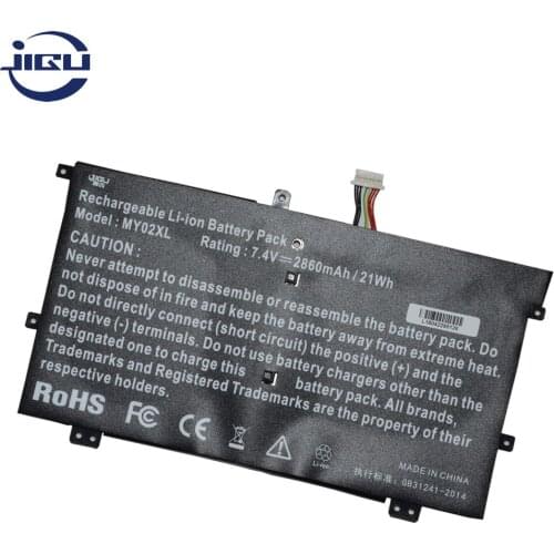 JIGU 7.4V Laptop Battery MY02XL HTSNN-IB5C HSTNN-LB5C 21CP3/97/91 721896-2B1 HSTNN-DB5C For HP for Pavilion 11-h000sg