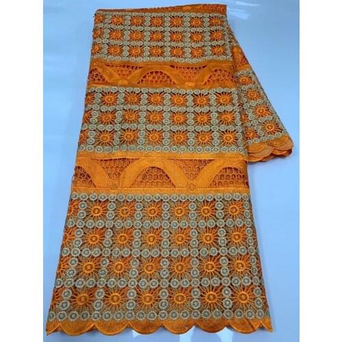 Beautiful African Guipure Cord Lace Fabric 2021 Latest French Net Lace Fabric High Quality Nigerian Mesh Lace Fabric For Dress