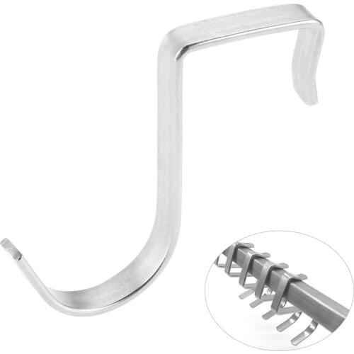 5/10/20Pcs S Shaped Hooks Double Heads For Hanging Spoons Kitchenware Pots Towels Kitchen Bedroom Bathroom Hanging Hook 45*20mm