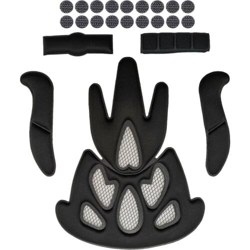 LOCLE Comfortable Cycling Bicycle Helmet Lining Cycling Helmet Pads With INSECT-NET Sealed Sponge Bicycle Helmet of Inner Pad