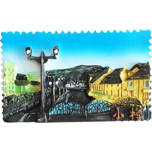 Lychee Hokkaido Scenic Refrigerator Magnetic Sticker Japan Fridge Magnet Modern Home Kitchen Decoration