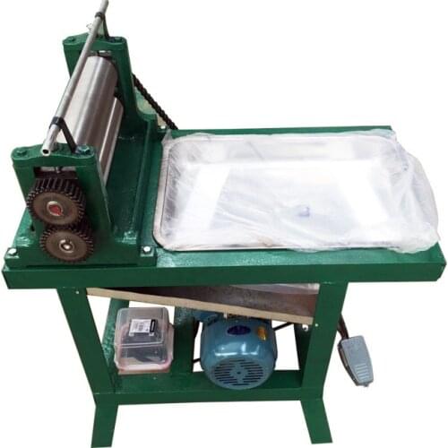 Low price 74*195MM Rollers Bee Wax Foundation Sheet Mills Machine Comb Foundation Machine