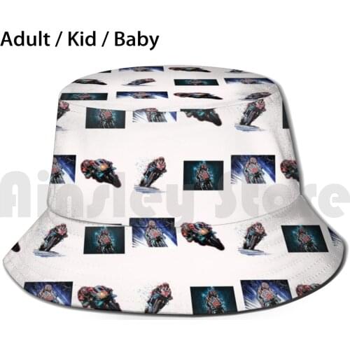 Bucket Hat Adult kid baby Beach Sun Hats Fabio Sport Le Mans Moto2 Motorbikes Racing Bike Petronas Race Sport Bike Team