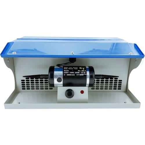 DM-5 Polishing Buffing Machine With Dust Collector Bench Jewelry Polisher Multi-Use Heavy Duty Power Tool 8000RPM