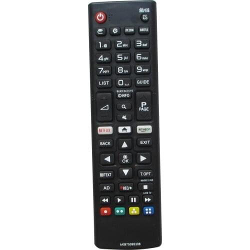 Replaced Remote Control For LG 49UK6200PLA 49LK6100PLB 49UJ6309 49UJ630V 49UK6300PLB 60UJ6309 86UK6500 32LJ610V TV Television