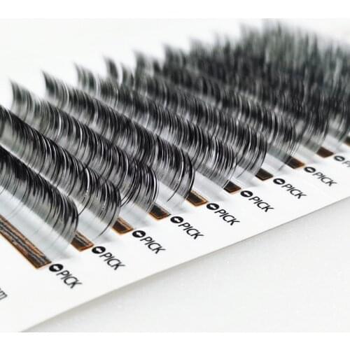 Eyelash C/D curl 8-13mm mix length false lashes eyelash individual colored lashes Faux eyelash extensions makeup ombre eyelash