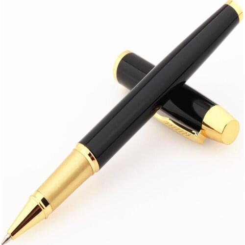 Luxury Heavy pens High Quality 8007 Black student office Rollerball Pen stationery