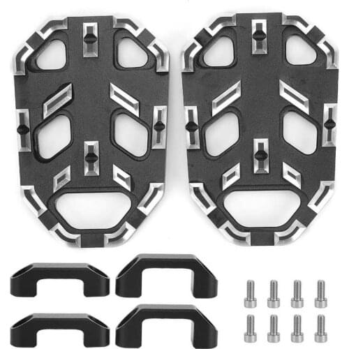 Wide Foot Pegs Aluminum Alloy Wide Footrest Pedals Motorbike Parts Fit for Honda CB650R 2019‑ 2020 Motorbike Accessories