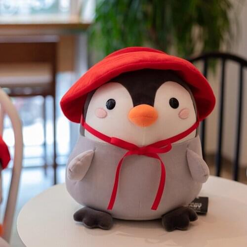 Cute Little Penguin Plush toy doll dress up Penguin doll sleeping pillow cloth doll child gift