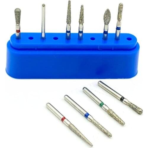 1.6mm FG Dental Diamond Burs for High Speed Handpiece Dental High Speed Burs Dentist Polish Tool