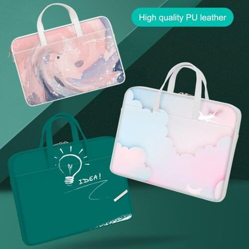 Printing Pattern Laptop Bag for MacBook Air Pro Retina 11 12 13 15 15.6 inch Handbag Women Sleeve for HP Dell Huawei Notebook