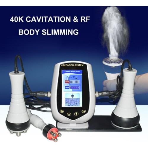 3 in 1 RF Ultrasonic 40K Cavitation Weight Loss Machine RF Radio Frequency Skin Lifting Tightening Body Shaping Device