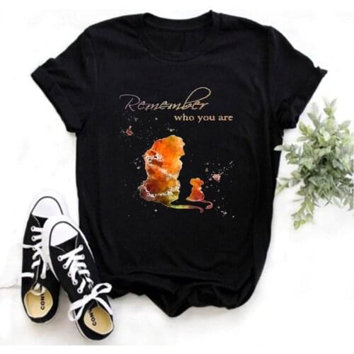 Mayos womens t-shirt cartoon print t-shirt ladies summer fashion tee female new cute Harajuku top t-shirt women clothes