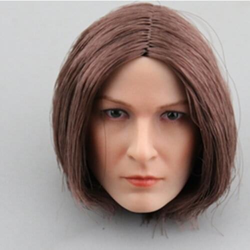 1/6 Scale AL100031 Female Soviet Army Female Soldier Head Sculpture for 12 inch action figure body