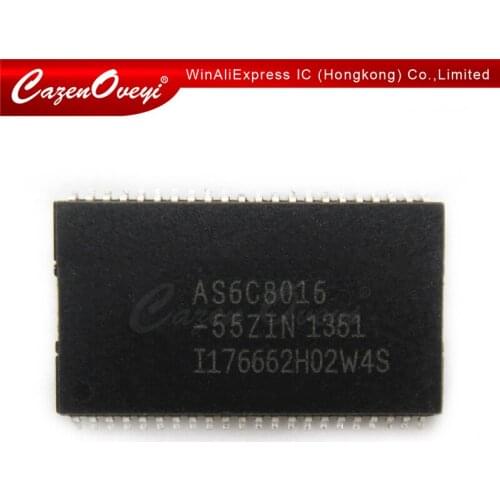 1pcs/lot AS6C8016-55ZIN AS6C8016 TSOP-44 In Stock