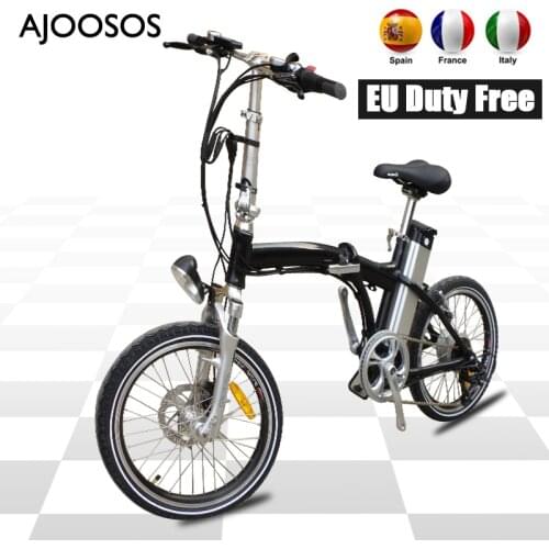 [No Tariff] 20 inch Small Electric Bike 250w Bafang Hub Motor Folding Ebike 10AH Lithium Battery Mens Womens velo-electrique