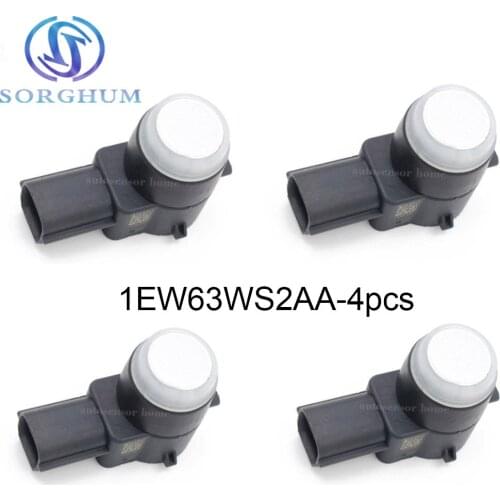 4pcs New 1EW63WS2AA PDC Parking Sensor Fit For Dodge Jeep Chrysler Backup Ultrasonic