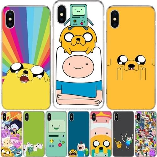 Adventure time Beemo BMO Jake Finn Lumpy Phone Case For iphone 12 MIni 11Pro MAX XS 8 7 6 6S Plus X 5 5S SE XR SE 2020 Cover She