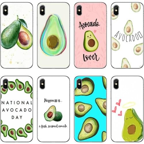 Avocado aesthetic cute Phone Case For Samsung Galaxy A71 A70 A60 A51 A50 A41 A40 A31 A30 A20E A21S A12 A10 A7 A5 A3