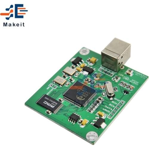 CM6631A Digital Interface Module DAC Board USB to I2S/IIS SPDIF Output 24Bit 192K 384K ASIO