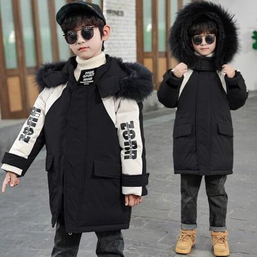 Children Autumn Clothing Coat 2020 New Style Solid Color Boys' Wind Coat Fashion Mid-length Korean-style Children Childrenswear
