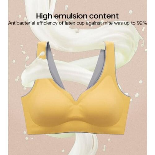 Deep V Bra Underwear Women Yoga Fitness Sports Bras Seamless 5D Wirefree Memory Bra Fitness breathable underwear