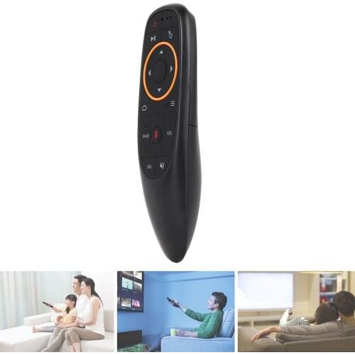 Voice Remote Control 2.4g Wireless Microphone IR Learning TV Box Remote Control for Android TV Box T9/H96 Max/X96 Mini