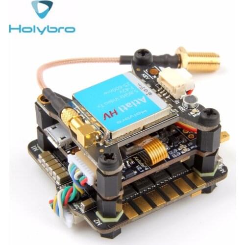 Holybro TekkoS 4 in 1 30A BLHeli_S ESC DSHOT + Holybro Kakute F4 V2 Flight Controller + Holybro Atlatl HV 5.8G 40CH Transmitter