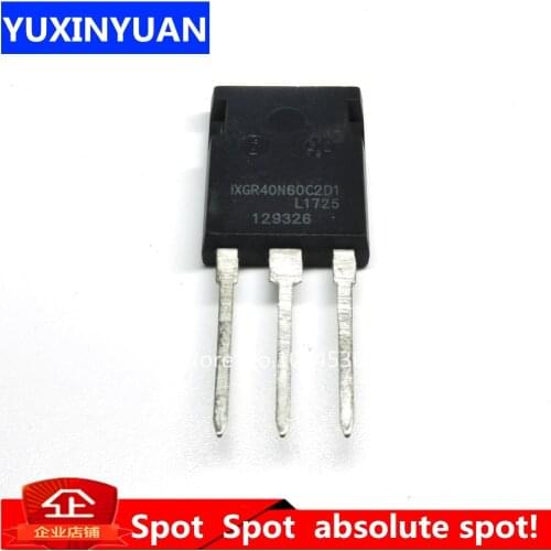 IXGR40N60C2D1 IXGR40N60C IXGR40N60 40N60 TO-3P 5PCS/LOT integrated circuit IC chip