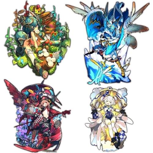 Three Ratels CYX12 Hot games Period Ghost Hunter Anime stickers Self Adhesive Removable