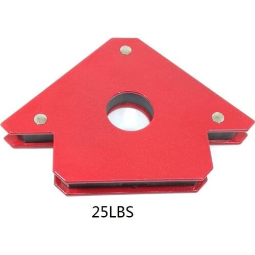 1PCS 25LBS Magnetic Triangle Multi Angle Welding Positioner Magnet Magnetic Clamp Welding Holder Fixture