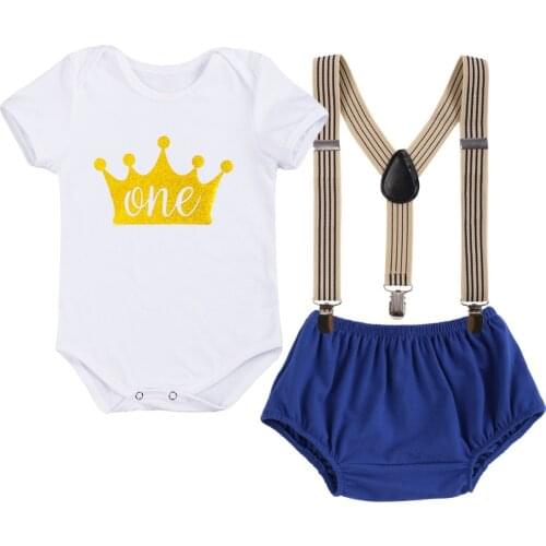 Cute Baby Clothes for Smash the Cake Baby First Birthday Outfit Cute Girl Baby Birthday Clothes Baby Boy Clothes for Photo Shoot