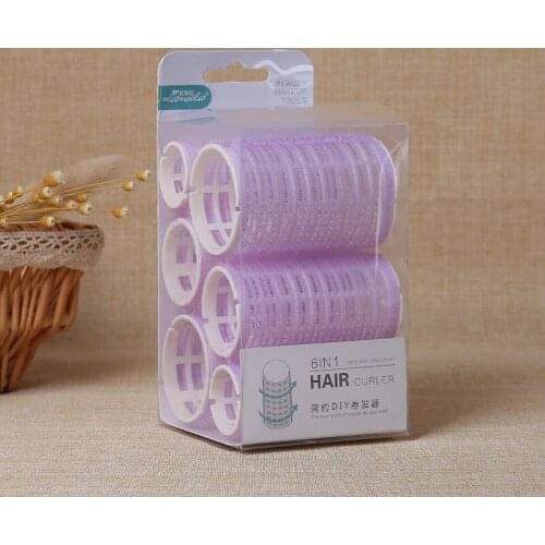 Multifunctional curler DIY curling tool curling stick three sizes 6 pieces curling stick without hurting hair SU267