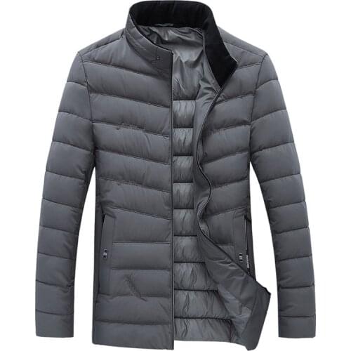 MRMT 2020 Brand Mens Jackets Cotton Padded Clothes Overcoat for Male Feather Cotton Clothes Jacket Outer Wear Clothing Garment